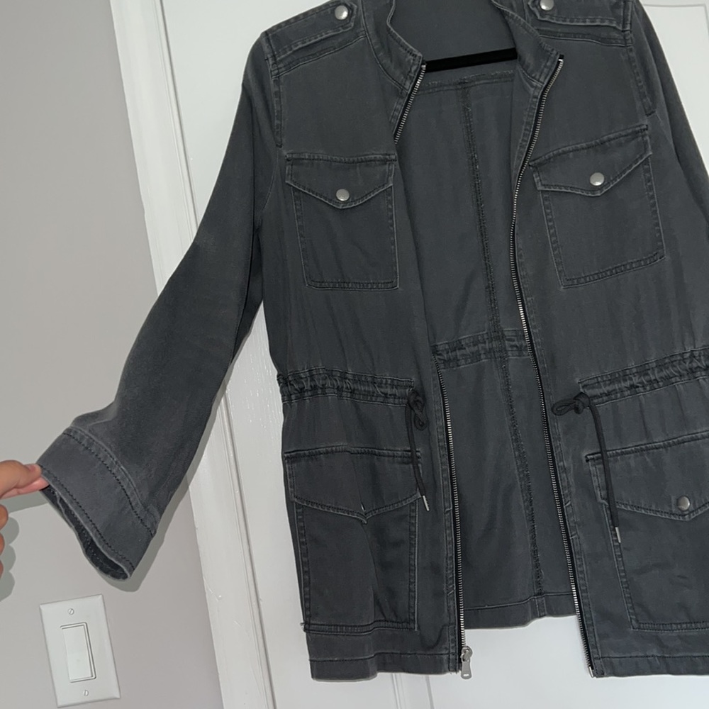 Gray Utility Jacket - Picture 4 of 5